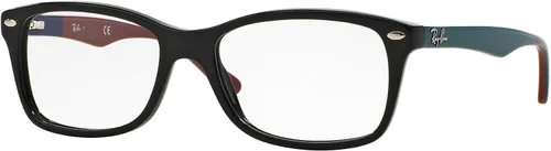 Vista 67 de Ray-Ban unisex-adult Rx5228 Square Prescription Eyeglass Frames