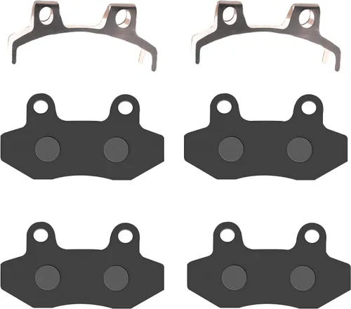 Vista 7 de Juego de 2 pares de pastillas de freno para 150cc 200cc 250cc ATV Dirt Bike Pit Bike Go Kart, Yerf-Dog Spiderbox 150cc GX150 go kart Gy6 49cc 50cc