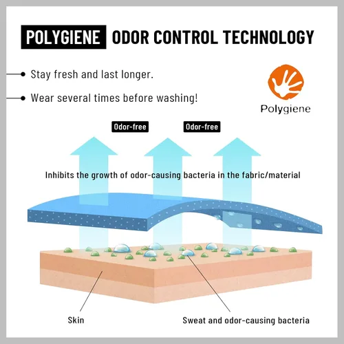 Vista 4 de PAX Coolmax - Pañuelo deportivo, polaina para el cuello, diadema, pasamontañas, bufanda mágica, protección solar UV, transpirable, elástico