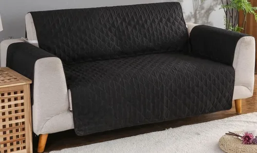 Vista 21 de Fundas para sofá de 3 plazas y 2 plazas y 1 plaza, funda de sofá reversible, funda acolchada ajustable para sofá, protectores impermeables