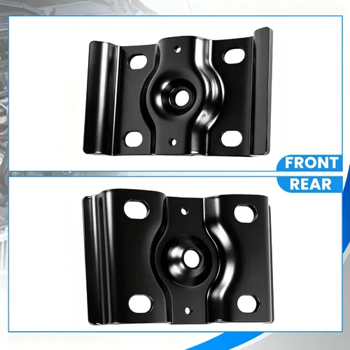 Vista 5 de 2 soportes de placa superior con resorte de eje trasero en U, compatible con Ford F-250 F-350 Super Duty 1999-2010 Excursion 2000-2005 Sustituye a