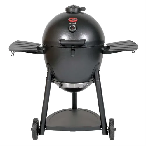 Vista 12 de Char-Griller E86714 AKORN Jr. Parrilla a carbón portátil tipo Kamado