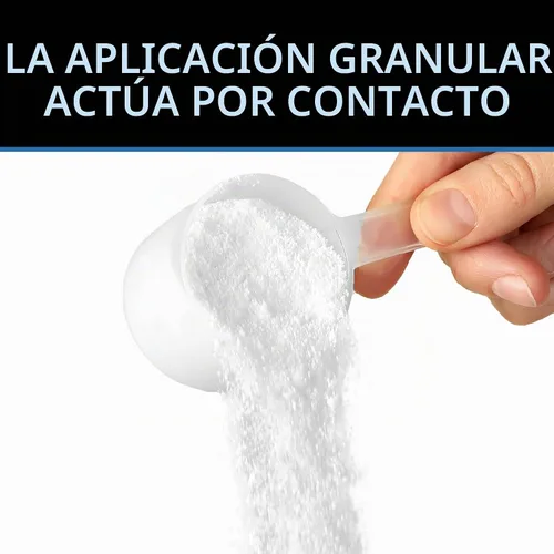 Vista 2 de CrystalClear AlgaeOff - Asesino de algas para estanque y jardín acuático, 2.5 libras