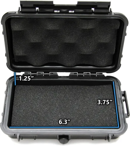 Vista 4 de CASEMATIX Funda de viaje para disco duro externo compatible con GTechnology GDrive Mobile de 1 Tb, 2 Tb, 4 TB USB 3.0 o USB C discos duros