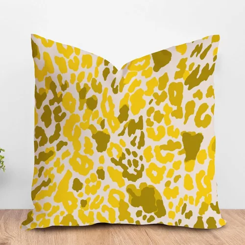 Vista 58 de ArogGeld Funda de almohada para sofá, guepardo y leopardo, estampado de leopardo, funda de cojín decorativa de granja para sala de estar