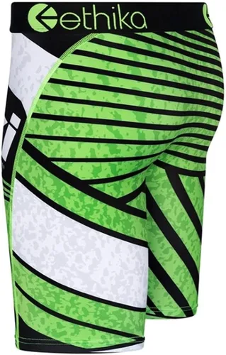 Vista 2 de Kawasaki Ethika Let the Good Times Roll - Calzoncillos tipo bóxer para hombre Negro XL