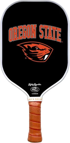 Vista 17 de Raqueta de pickleball colegial oficialmente licenciada - Raqueta aprobada por la Asociación de Pickleball de EE. UU. - Núcleo de nido de abeja