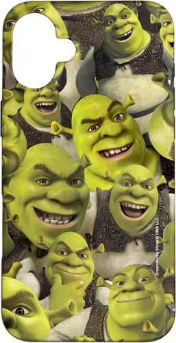 Vista 23 de Funda para iPhone 16 Shrek Group Shot Faces