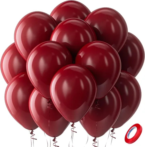 Vista 172 de Bezente - Globos redondos de látex cromado metálico plateado para helio, paquete de 100 unidades de 12 pulgadas Globos plateados para decoraciones