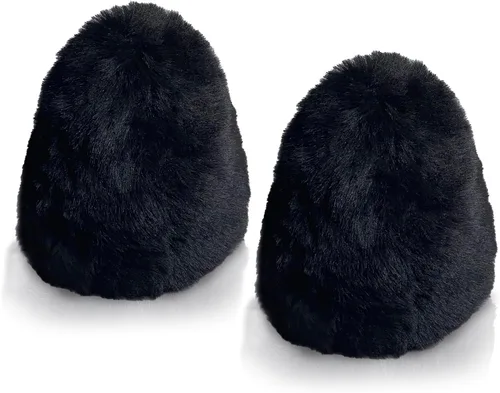 Vista 6 de JOUNJIP Dual Wool Buffer Replacement Covers - Handmade 100% Lambswool Polisher Bonnets - for 2.5 x 3.5 Inch Buffing Cones