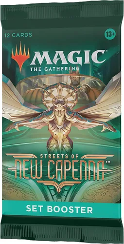 Vista 2 de Magic: The Gathering Streets of New Capenna Set Booster 12 cartas mágicas
