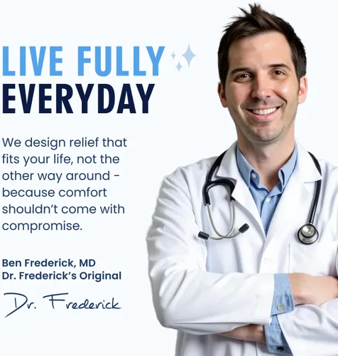 Vista 8 de Dr. Frederick's Original - Almohada inflable para donas, dolor de coxis, 15 pulgadas, color rojo Tailbone Pain, Hemorrhoids and Bed Sores
