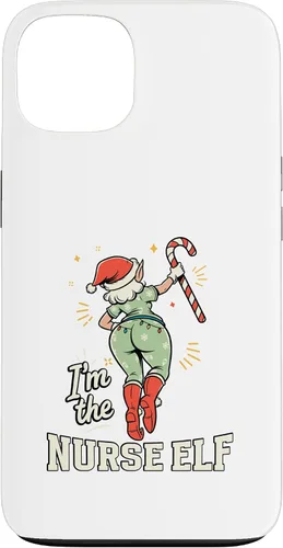 Vista 6 de I'm The Nurse Elf Funny Matching Family Christmas Group Case for iPhone 16