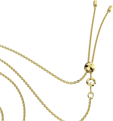 Vista 3 de SWAROVSKI Collar de generación blanco chapado en oro Latón No es una piedra preciosa