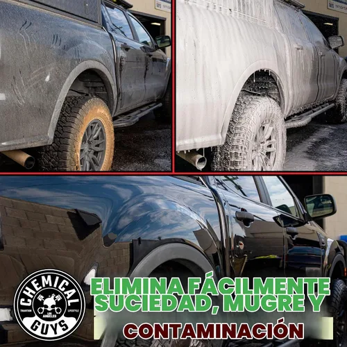Vista 8 de Chemical Guys, Jabón de espuma de sandía para lavado de autos, cañón