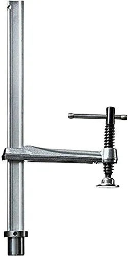 Vista 8 de Bessey TW28-30-12K Elemento de sujeción Tw28 de 11.81 pulgadas/4.72 pulgadas con mango, plata/rojo