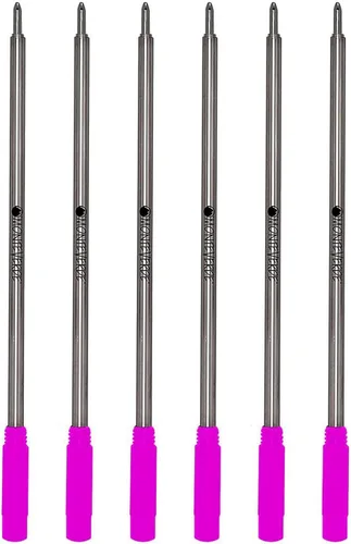 Vista 19 de Monteverde Recambios de bolígrafo suave USA para adaptarse a bolígrafos cruzados, punta media, tinta negra, paquete de 6 – Solución de escritura