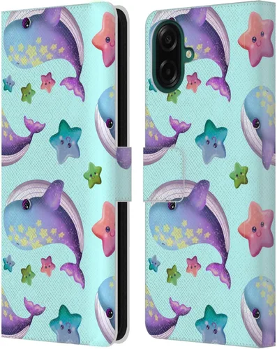 Vista 144 de Head Case Designs Officially Licensed Carla Morrow Colorful Space Dice Patterns Leather Wallet Case Compatible with Samsung Galaxy A07 4G