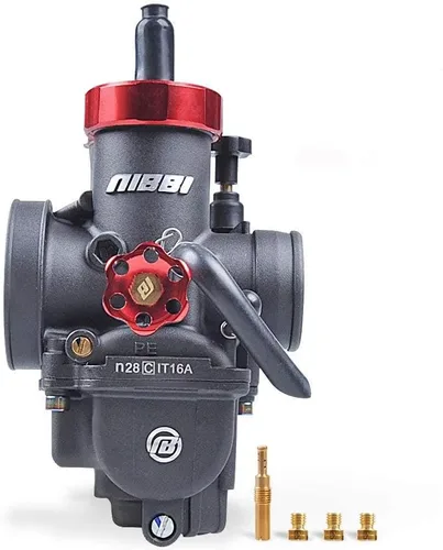 Vista 5 de NIBBI Carburador de motocicleta 100CC ~ 250CC Carburador de 0.945 in, 1.024 in 1.102 in con chorros de carburador compatible con YAMAHA KAWASAKI