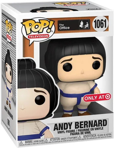 Vista 3 de Funko Pop The Office - Andy en traje de sumo