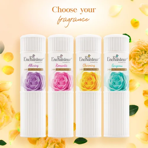 Vista 8 de Enchanteur Talco perfumado, encantador, 8.82 oz