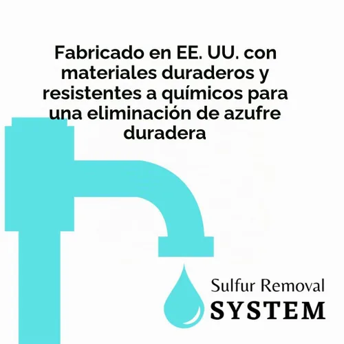 Vista 5 de Sistema de eliminación de azufre genérico Elimina el olor de pozos de 2", 3", 4"+