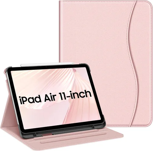 Vista 31 de Fintie Funda tipo libro para iPad Air de 11 pulgadas y iPad Air de 5ª/4ª Negro