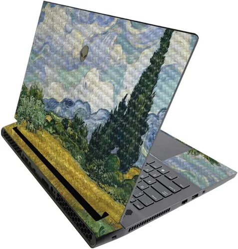 Vista 657 de MightySkins - Skin brillante con purpurina para Alienware M17 R3 (2020) y M17 R4 (2021) - Diversión de los años 90 Acabado duradero con purpurina