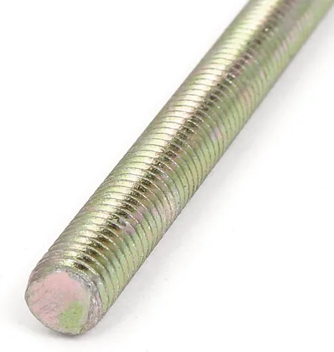 Vista 2 de uxcell Barra roscada macho de 0.049 in de paso M8 x 3.937 in, tono bronce, 6