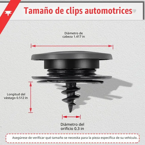 Vista 2 de OTUAYAUTO - 20 clips para alfombrillas de coche