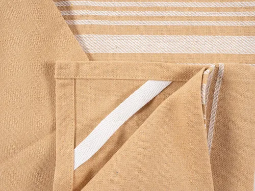 Vista 3 de KAF Home Soho - Juego de 10 toallas de cocina Toallas de té de 18 x 28 pulgadas Juego mixto suave y absorbente de toallas planas (beige)