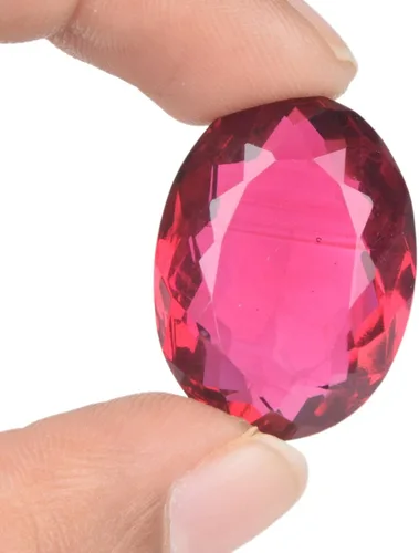 Vista 5 de GEMHUB Top Ranked Aproximadamente 40 60 Ct Turmalina Rosa Brasileña, Forma Oval, Gema