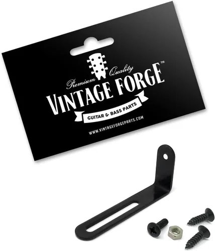Vista 2 de Soporte de montaje de golpeador negro puede usarse con Guitarra Eléctrica Gibson Epiphone Les Paul con tornillos LPB20-BLK