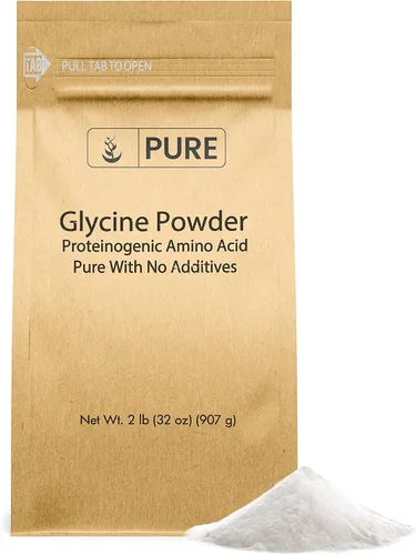 Vista 6 de PURE ORIGINAL INGREDIENTS Polvo de glicina (4oz) sin OMG, aminoácido no esencial