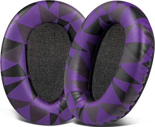 Vista 13 de SOULWIT Almohadillas para auriculares Sony WH-CH700N/MDR-ZX780/MDR-ZX770/MDR-10R, piel de proteína suave, espuma de alta densidad, color negro