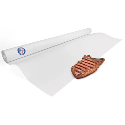 Vista 11 de Papel de carnicero negro de 18 x 2160 pulgadas (180 pies) – Rollo de papel de carnicero natural hecho en Estados Unidos para carne y pescado, sin