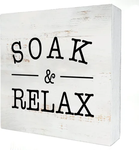 Vista 13 de Por favor, tire la cadena del inodoro, caja de madera con letrero. Decoración para el hogar rústico. Caja de madera con letrero "Lávese las manos