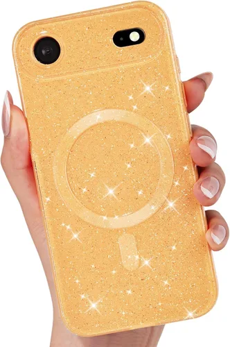 Vista 59 de LoeoeL Funda para iPhone 12 con Purpurina Compatible con Magsafe, Femenina Linda Brillante Magnética Mag Safe Bonita Funda para Teléfono