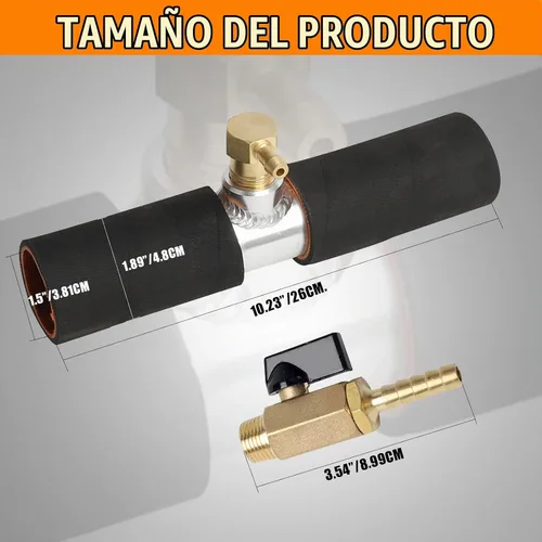 Vista 6 de Kit de instalación de tanque de combustible diésel auxiliar compatible con Ford 1999-2019 compatible con Ram 1999-2012 compatible con Colorado