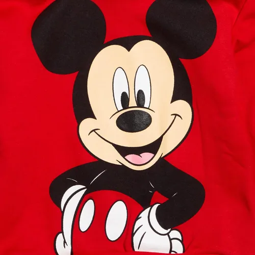 Vista 4 de Disney Mickey Mouse - Conjunto de sudadera con capucha y pantalones de forro polar para niños grandes