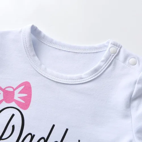 Vista 2 de KuKitty Conjunto de 3 piezas de camiseta de manga larga y pantalones de flores con diadema