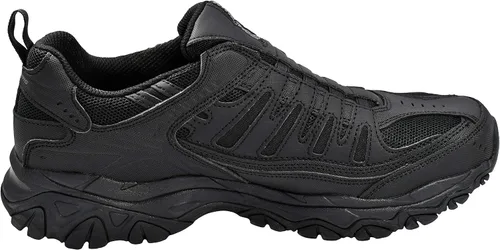 Vista 6 de Skechers Afterburn - Tenis deportivos de entrenamiento con espuma viscoelástica para hombre Strike On