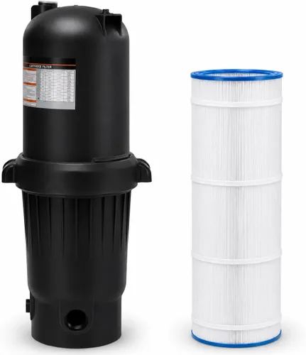 Vista 8 de XtremepowerUS Filtro de Cartucho de Piscina de 175 pies cuadrados para Piscina/Spa Enterrada, Filtro de Piscina para Piscinas de hasta 35,000 Galones