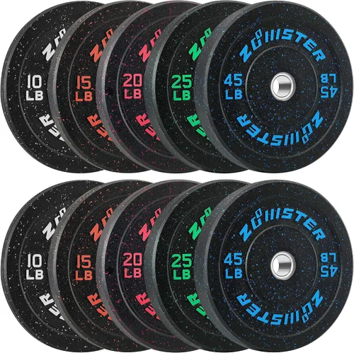 Vista 19 de 2-Inch Bumper Plate, Olympic Weight Plate HIGH BOUNCE