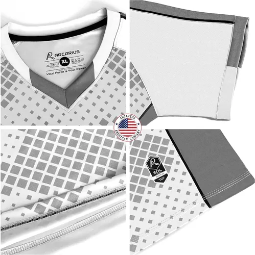 Vista 12 de Camiseta deportiva SOL Athletic para hombre, refrescante, transpirable, cómoda