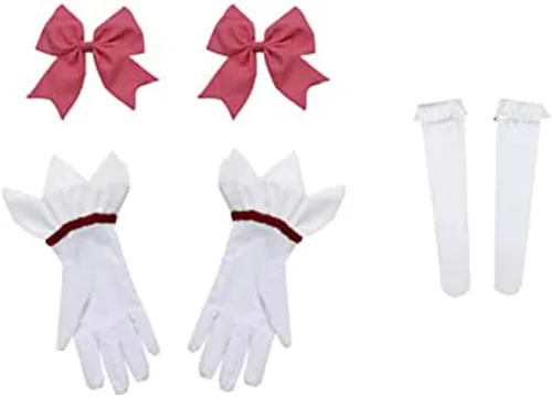 Vista 4 de Anime Homura Cosplay Costume Uniform Dress Halloween Outfit