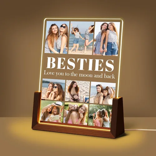 Vista 19 de Regalos de cumpleaños personalizados para el día del padre, para papá, de hija, hijo, esposa, marco de fotos con placa acrílica personalizada