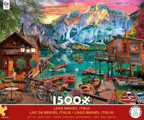 Vista 2 de Lago Di Braies, Italia