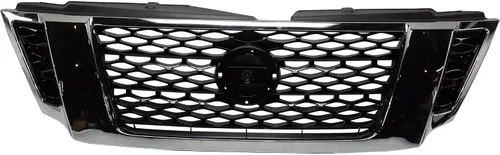 Vista 38 de Garage-Pro Conjunto de Parrilla Frontal para Nissan Frontier 1998-2000, Cáscara Cromada, Inserción Negra, Accesorios Nissan Frontier, NI1200183