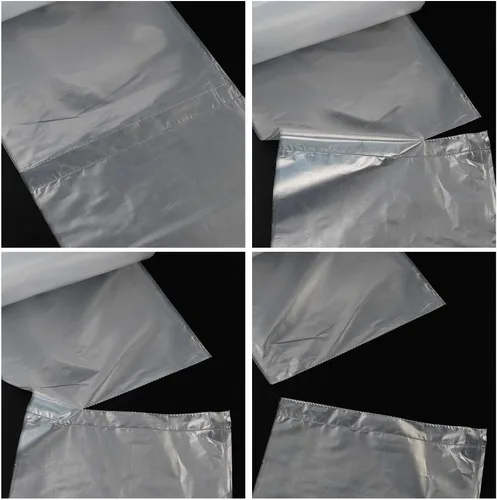 Vista 2 de Bolsa de basura pequeña transparente, bolsa de basura de 2.6 galones, 190